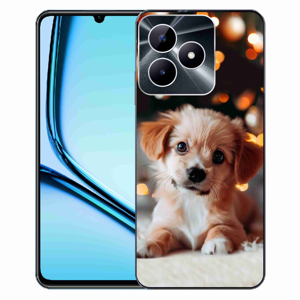 Gelový kryt mmCase na Realme Note 50 - štěňátko