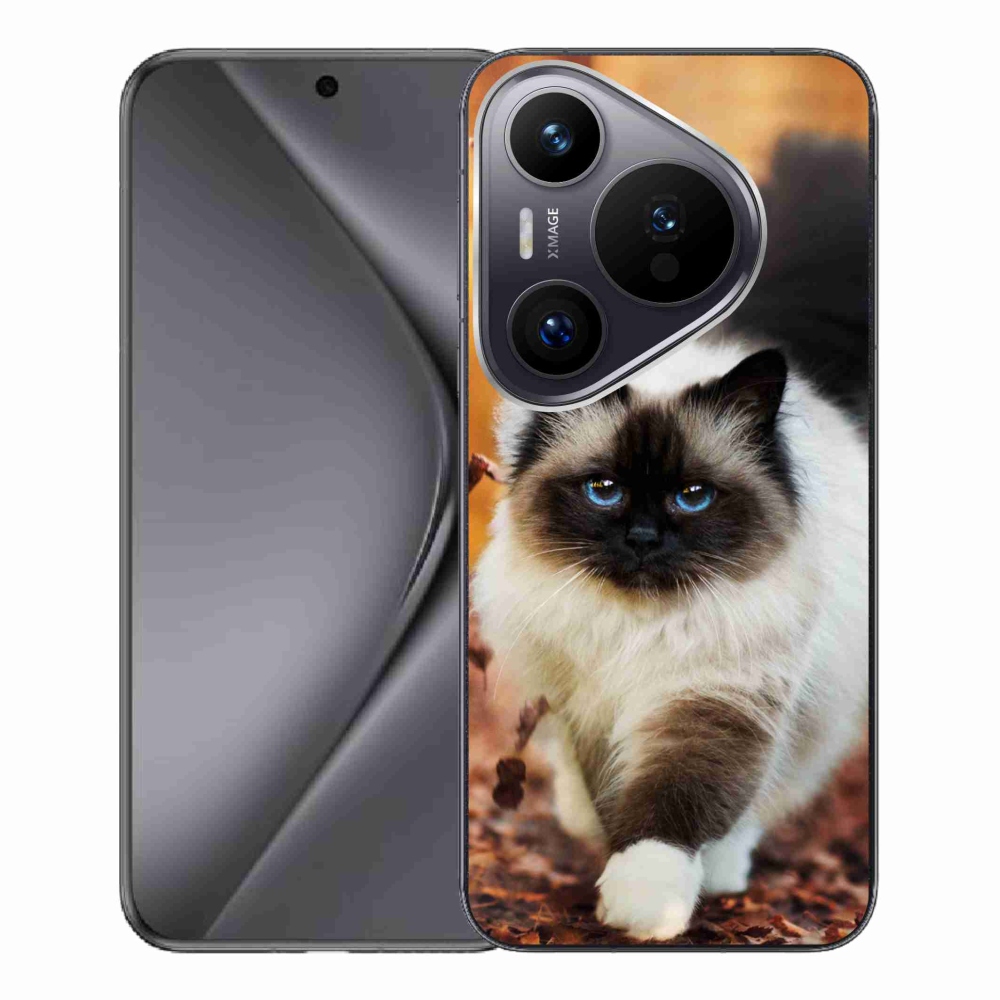 Gelový obal mmCase na Huawei Pura 70 Pro - kočka