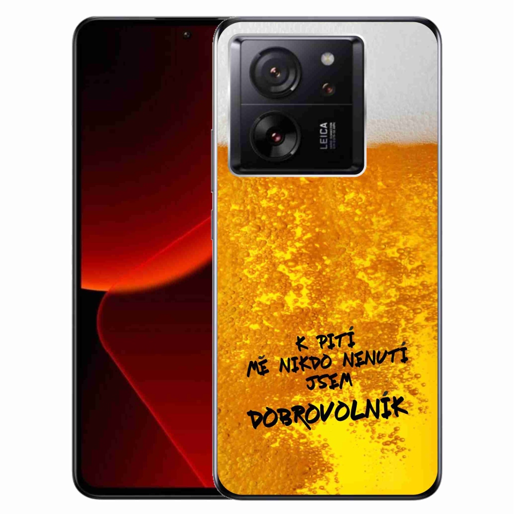 Gelový kryt mmCase na Xiaomi 13T/13T Pro - pivní motiv 4