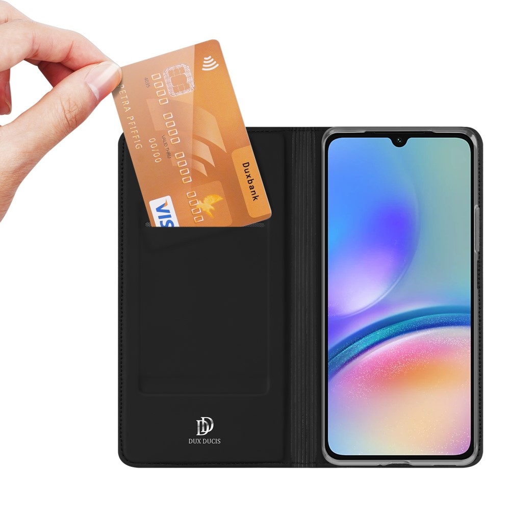 DUX knížkové pouzdro na Samsung Galaxy A05s - černé