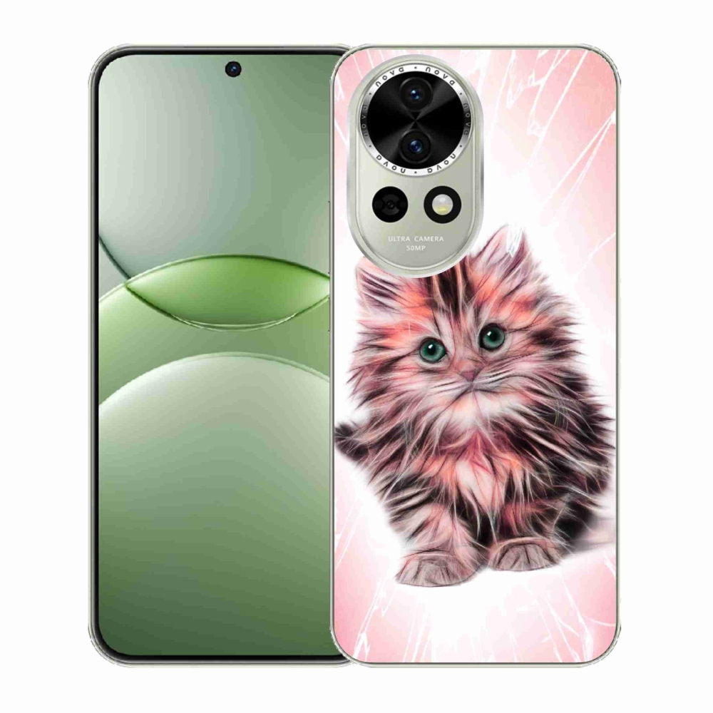 Gelový kryt mmCase na Huawei Nova 13 5G - roztomilé kotě