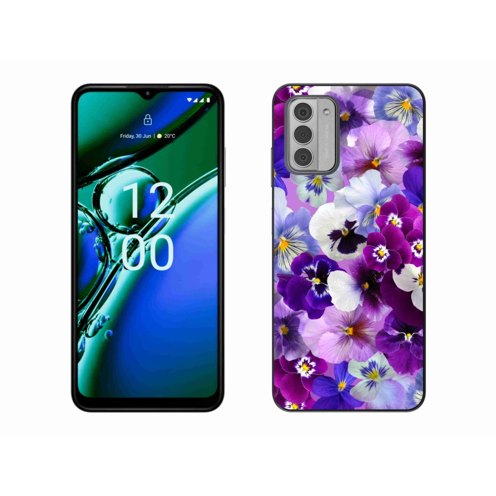 Gelový kryt mmCase na Nokia G42 - květiny 9