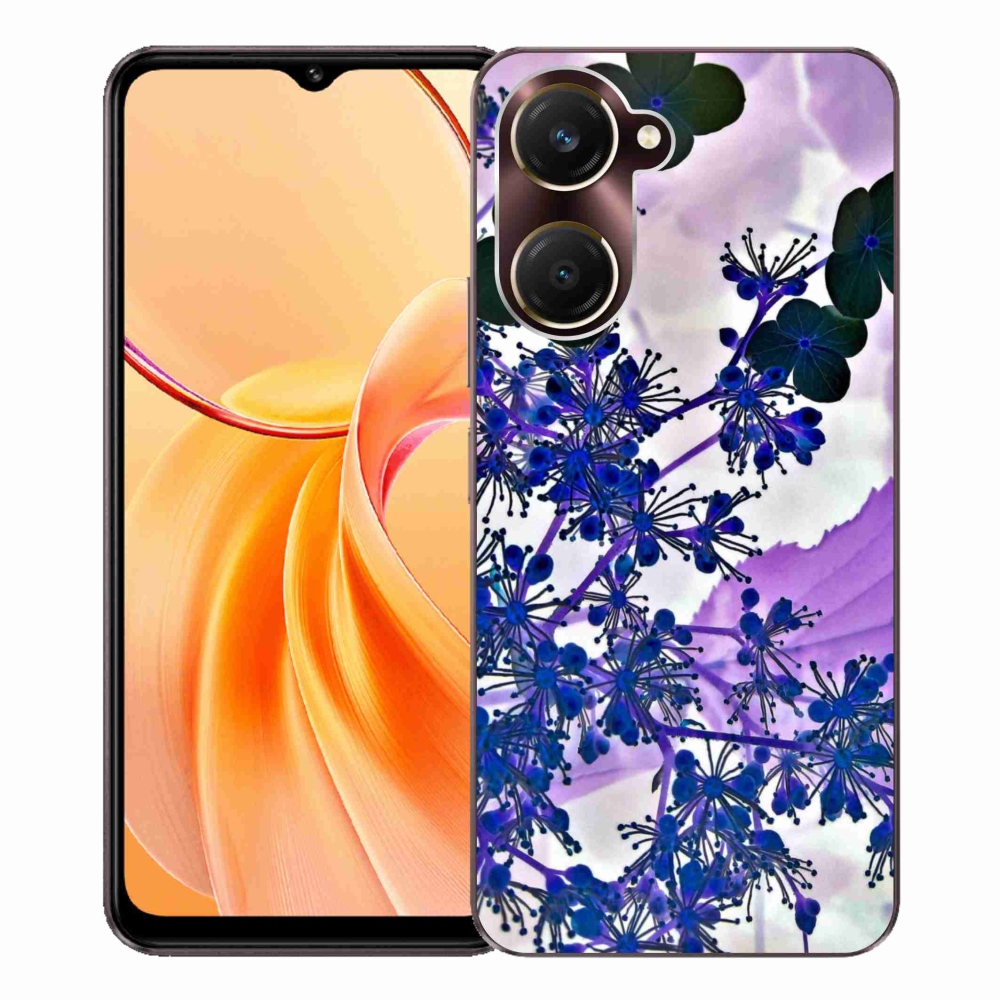 Gelový kryt mmCase na Vivo Y28s 5G - květ hortenzie