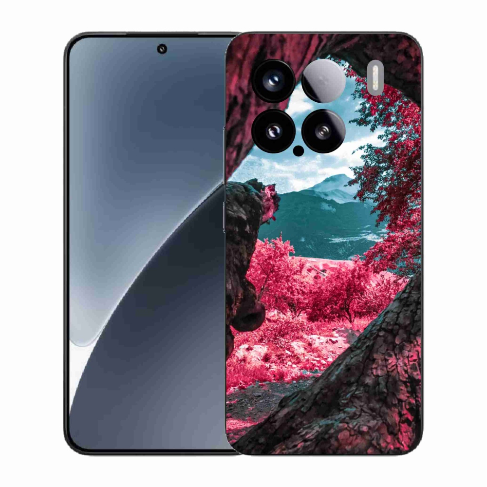 Gelový kryt mmCase na Xiaomi 15 - výhled na hory