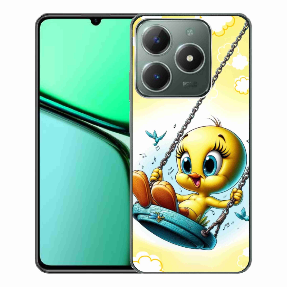 Gelový kryt mmCase na Realme C61 - tweety