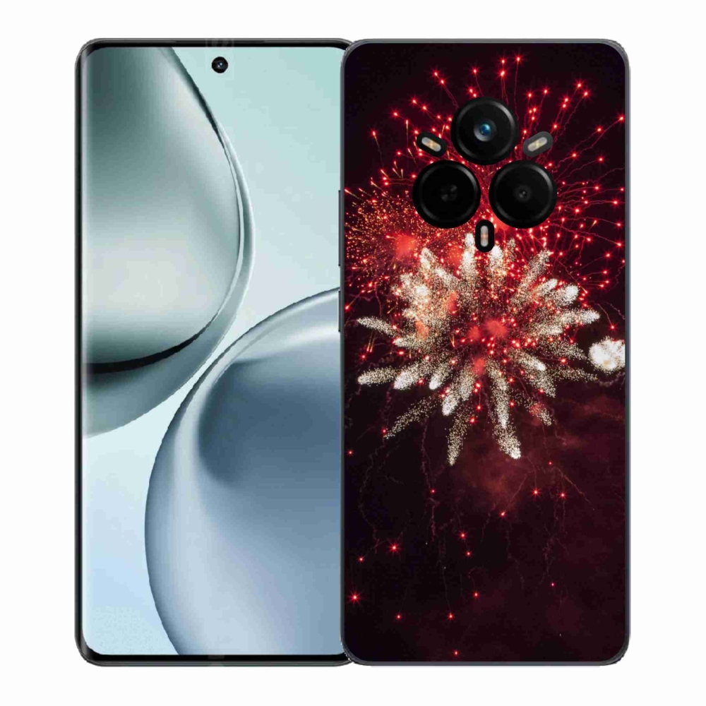 Gelový kryt mmCase na Realme 14 Pro+ 5G - ohňostroj