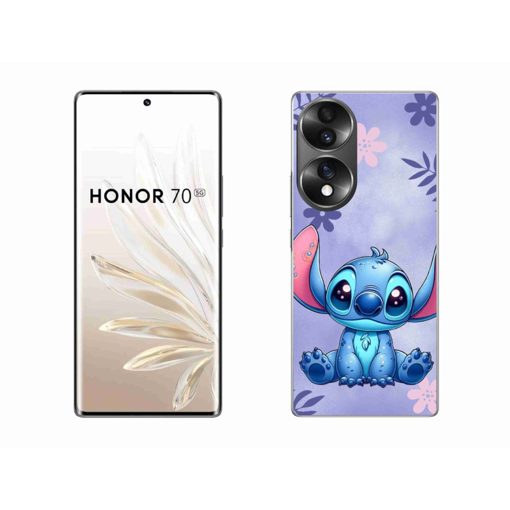 Gelový kryt mmCase na Honor 70 - stitch