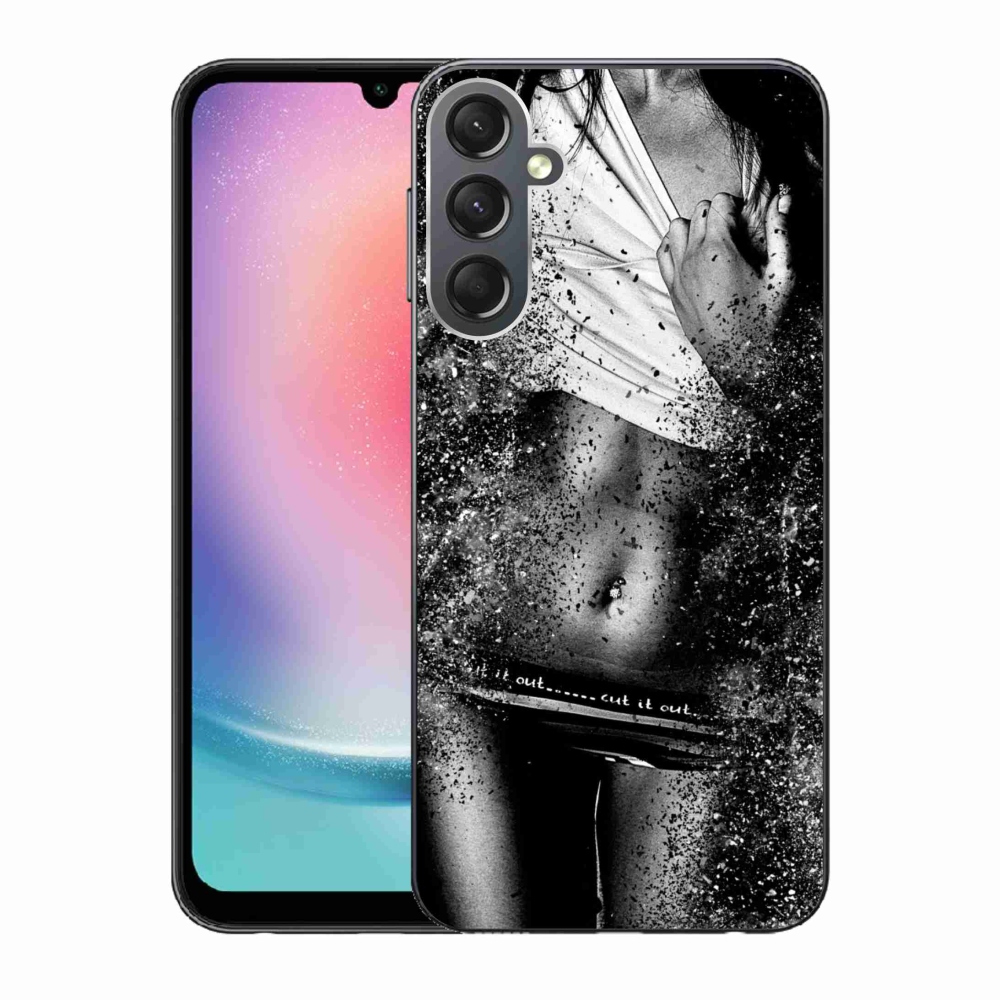 Gelový kryt mmCase na Samsung Galaxy A24 - sexy žena 1