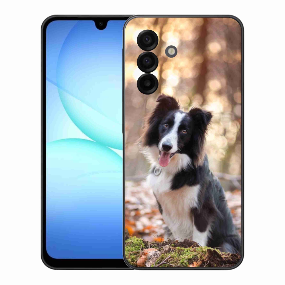 Gelový kryt mmCase na Samsung Galaxy A17 5G - border kolie 1