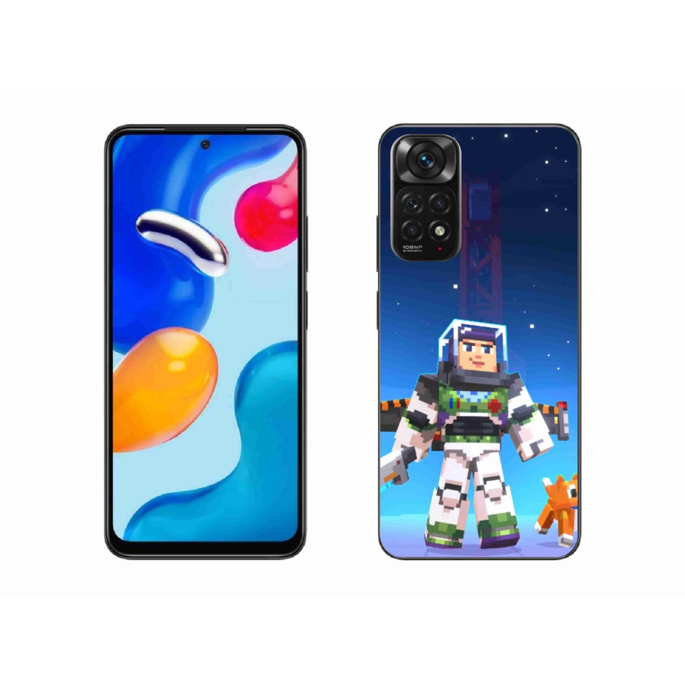 Gelový kryt mmCase na Xiaomi Redmi Note 11 4G - minecraft 2