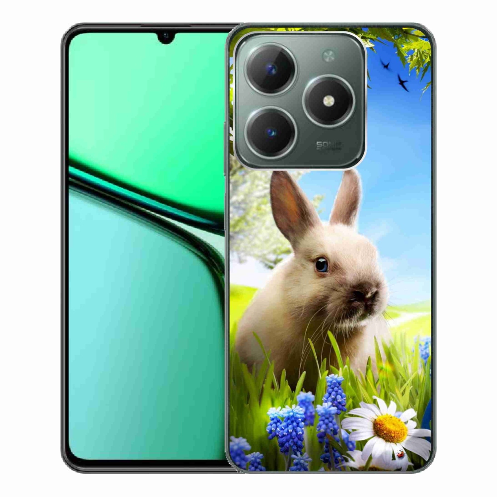 Gelový kryt mmCase na Realme C61 - zajíček