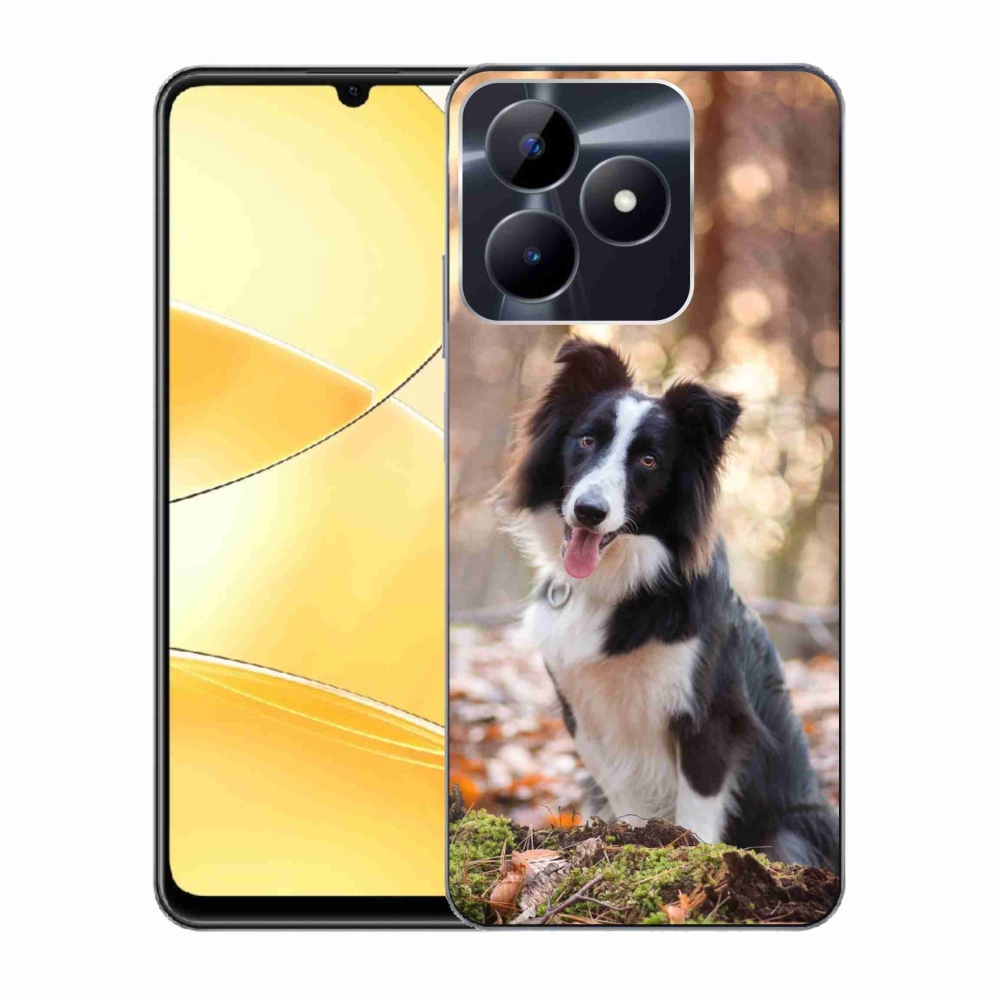 Gelový obal mmCase na Realme C51/C53 - border kolie 1