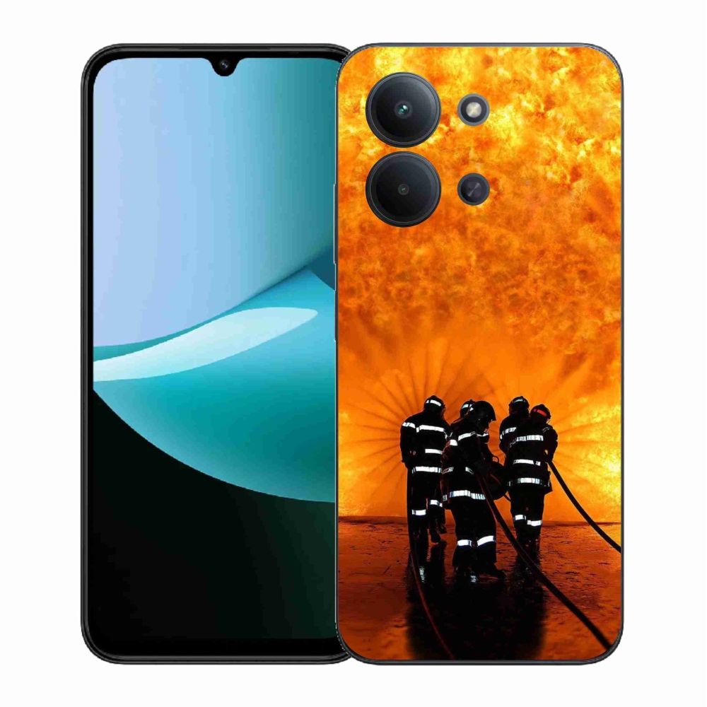 Gelový kryt mmCase na Xiaomi Redmi 15C 4G (171mm)/Poco C85 4G (171mm) - požár