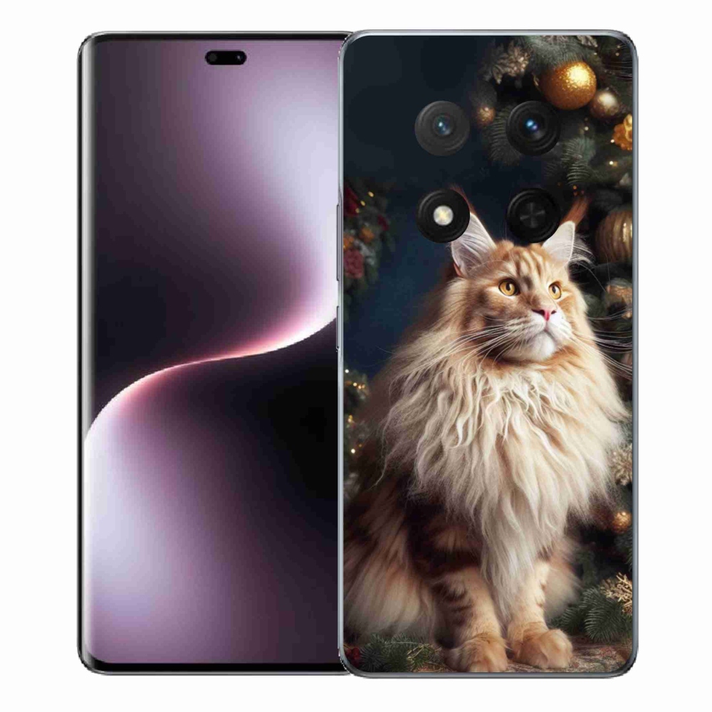 Gelový kryt mmCase na Honor Magic 7 Lite 5G - kočka u stromku
