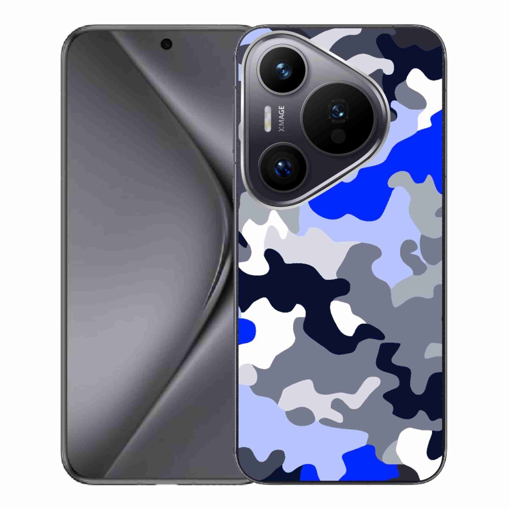 Gelový kryt mmCase na Huawei Pura 70 Pro - maskáčový vzor 8
