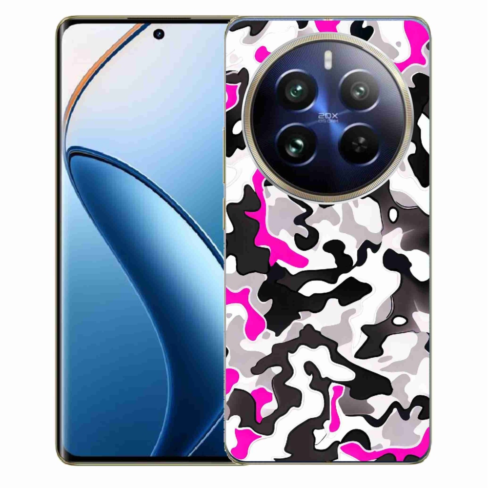 Gelový kryt mmCase na Realme 12 Pro 5G/12 Pro+ 5G - maskáčový vzor 5