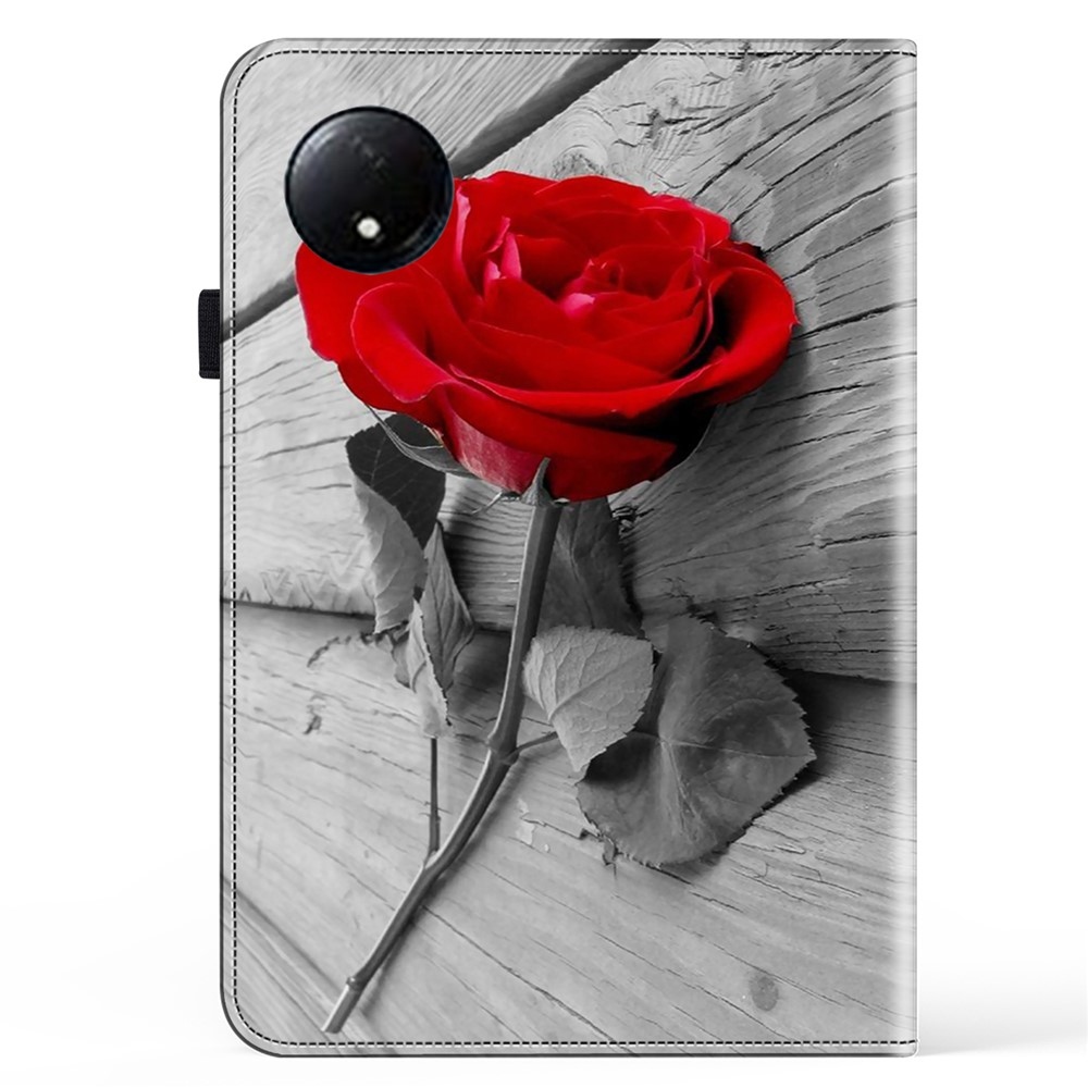 Patts zavírací pouzdro na tablet Xiaomi Redmi Pad SE 8.7 - červená růže