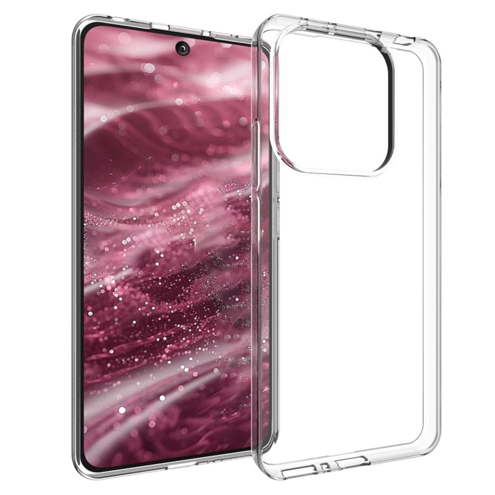 Průhledný gelový obal na Xiaomi Redmi Note 14 5G - průhledný