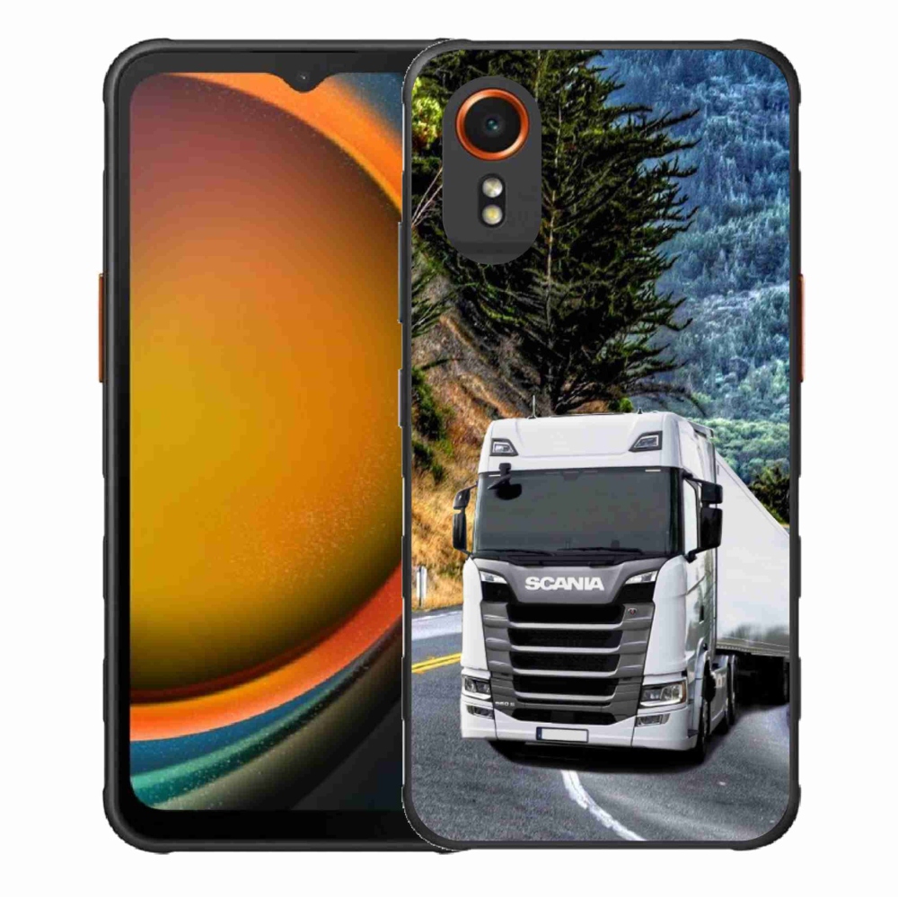 Gelový kryt mmCase na Samsung Galaxy Xcover 7 - kamion 1