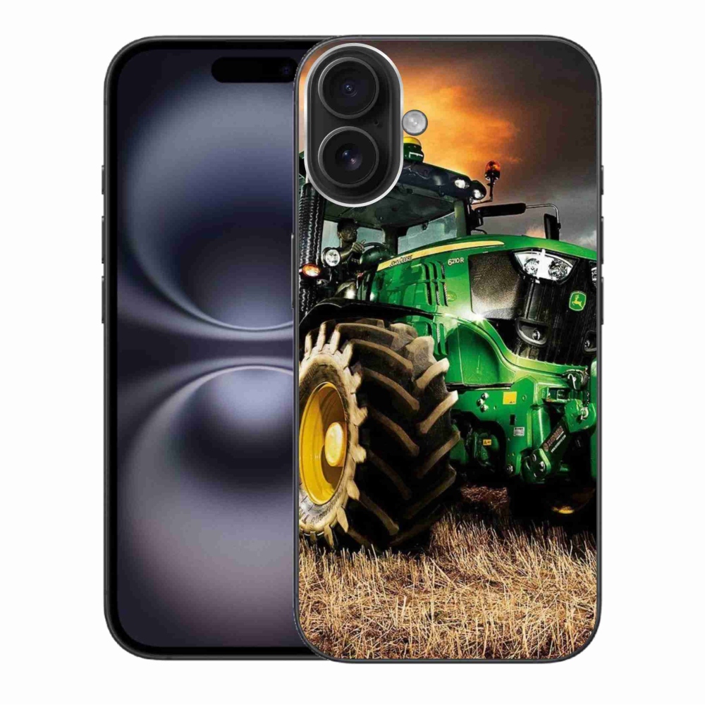 Gelový kryt mmCase na iPhone 16 Plus - traktor