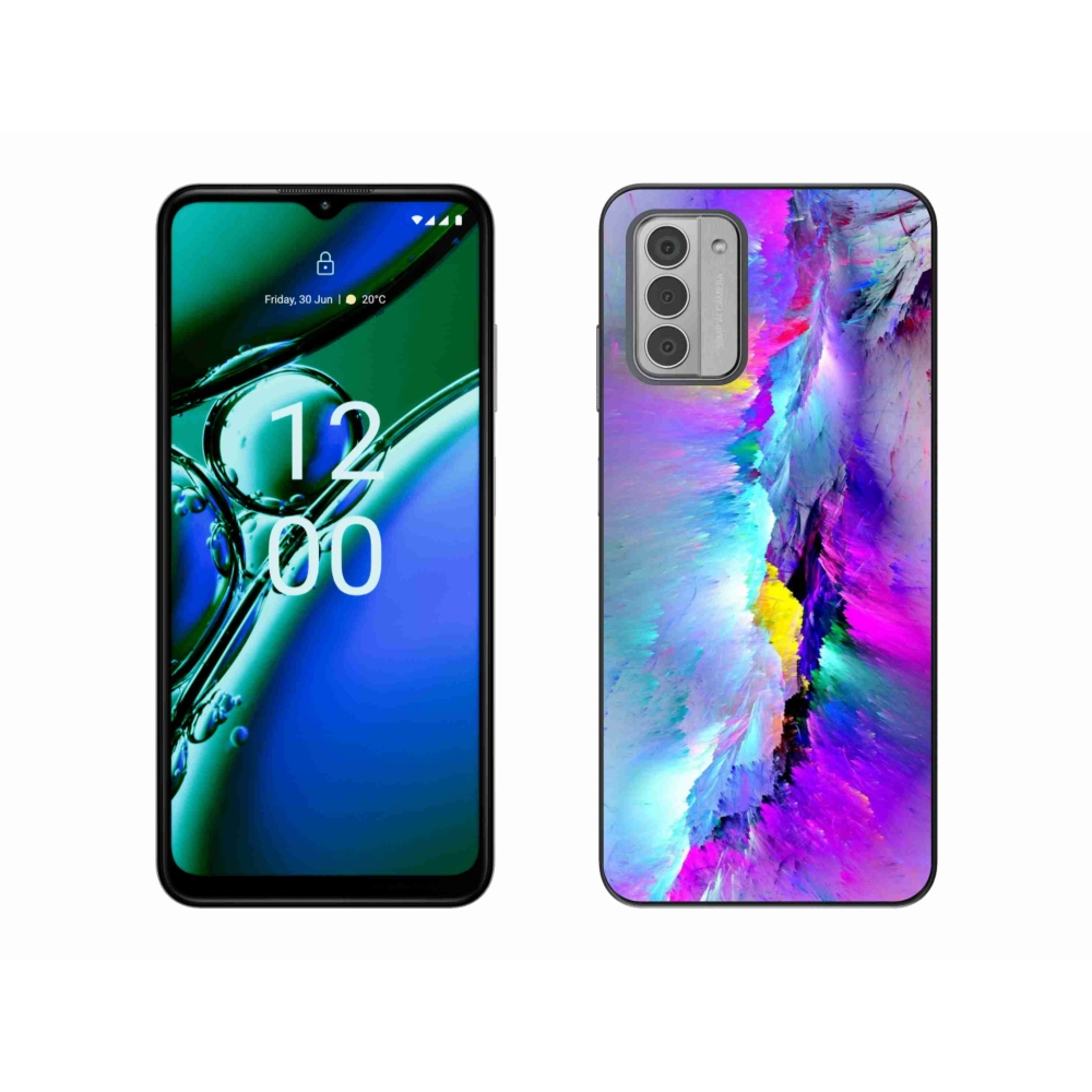 Gelový kryt mmCase na Nokia G42 - abstrakt