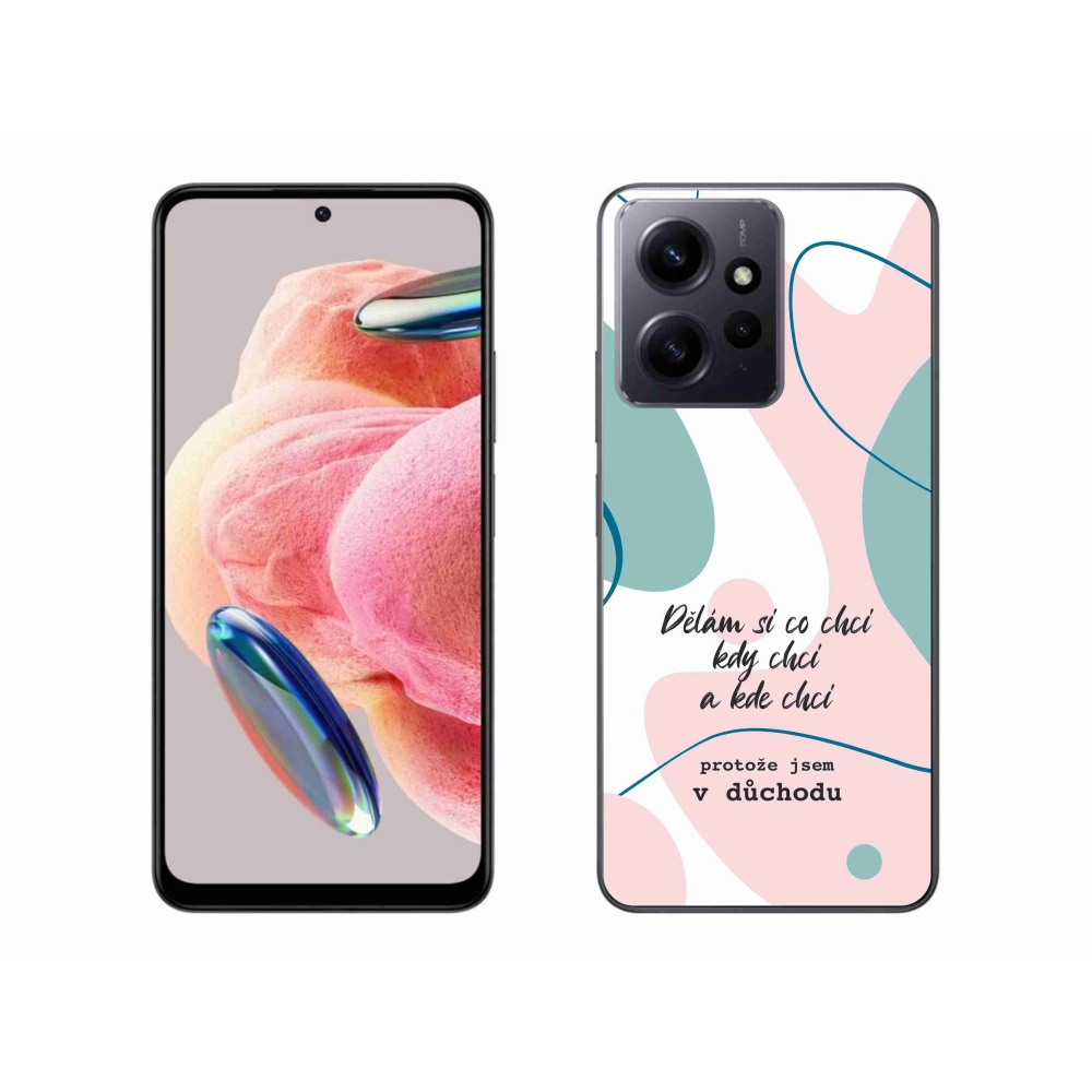 Gelový kryt mmCase na Xiaomi Redmi Note 12 4G - vtipný text 10 bílé pozadí