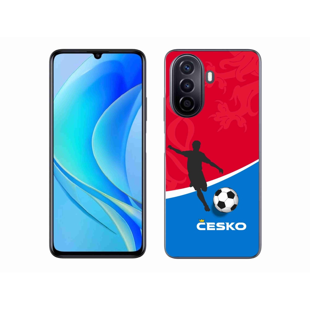 Gelový kryt mmCase na Huawei Nova Y70 - fotbal Česko