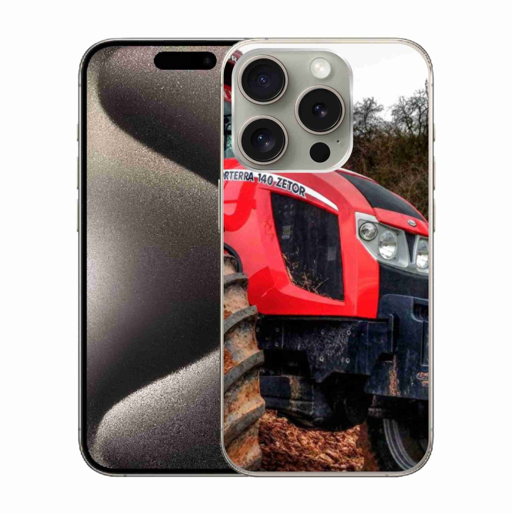Gelový kryt mmCase na iPhone 15 Pro - zetor