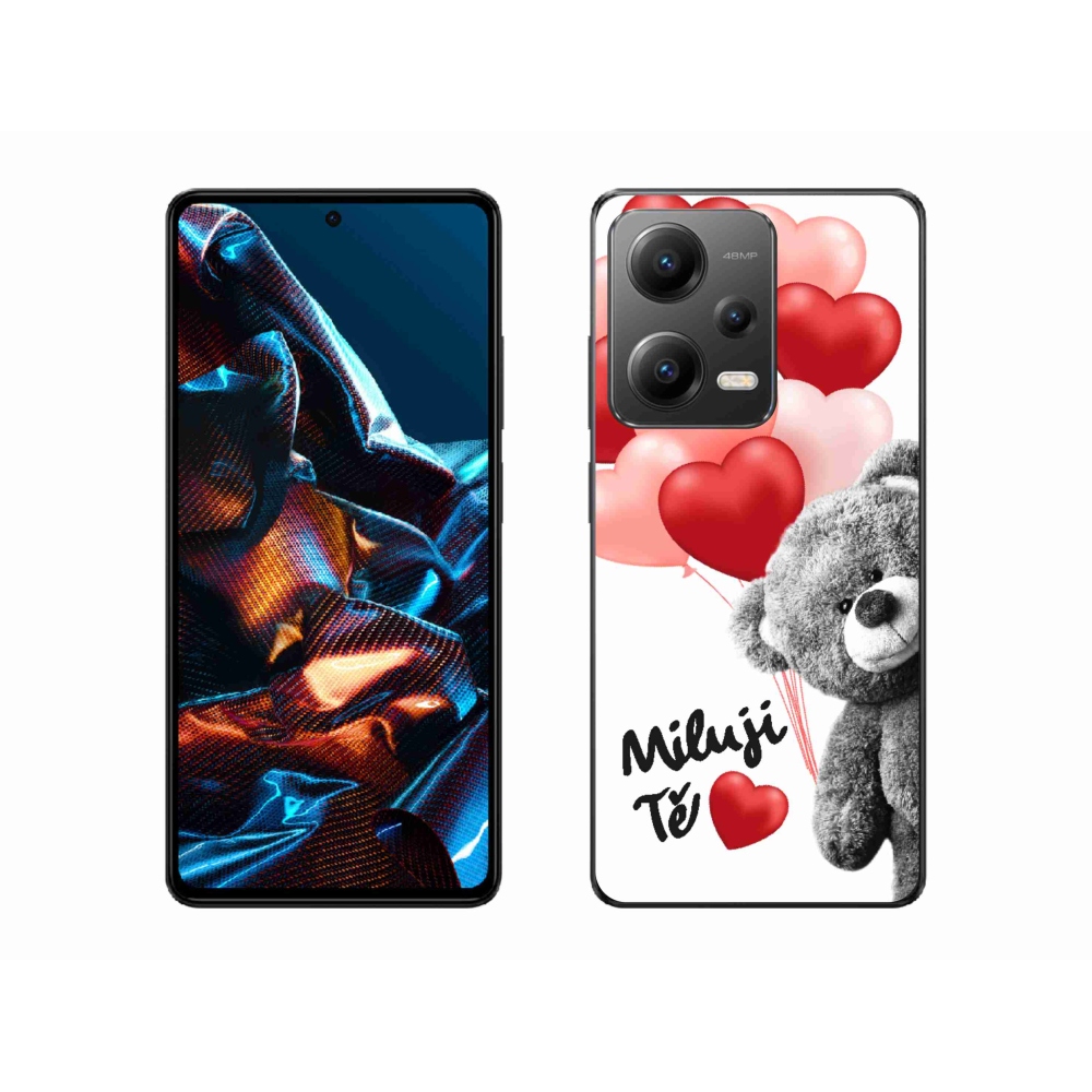 Gelový kryt mmCase na mobil Xiaomi Redmi Note 12 Pro 5G - miluji Tě