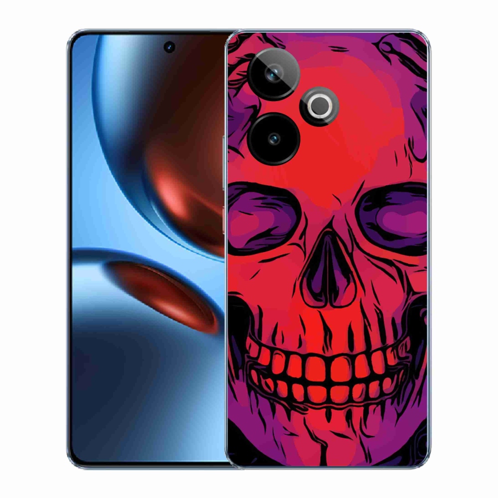 Gelový kryt mmCase na Realme GT 7 5G/GT 7T 5G - lebka