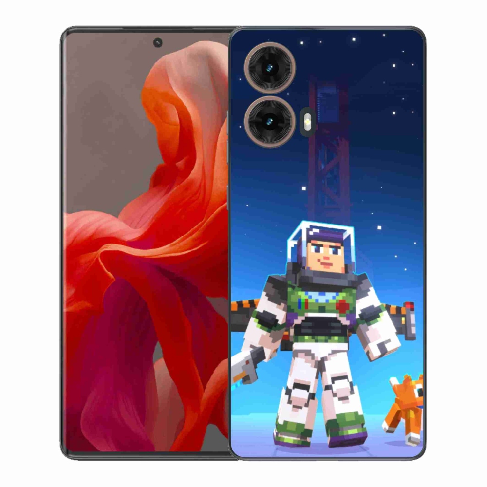 Gelový kryt mmCase na Motorola Moto G85 5G - minecraft 2