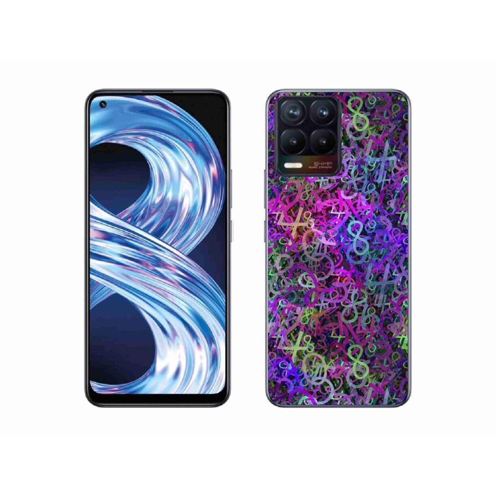 Gelový kryt mmCase na Realme 8 Pro - abstraktní motiv 25