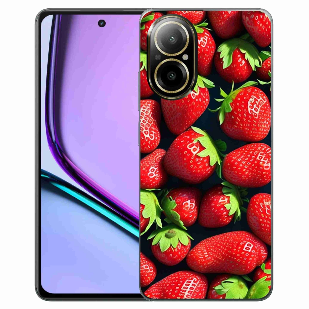 Gelový kryt mmCase na Realme C67 - jahody