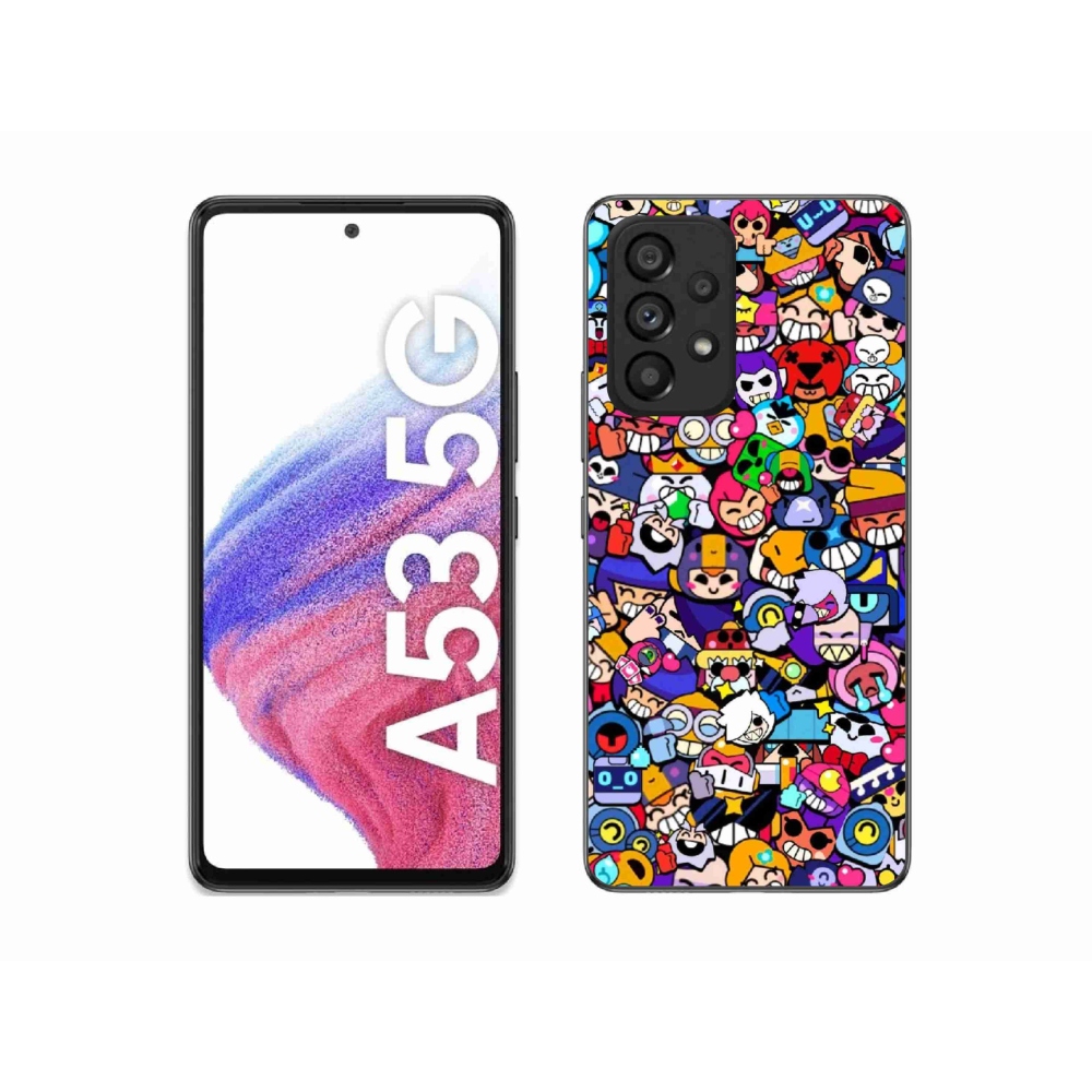 Gelový kryt mmCase na Samsung Galaxy A53 5G - brawl stars 2