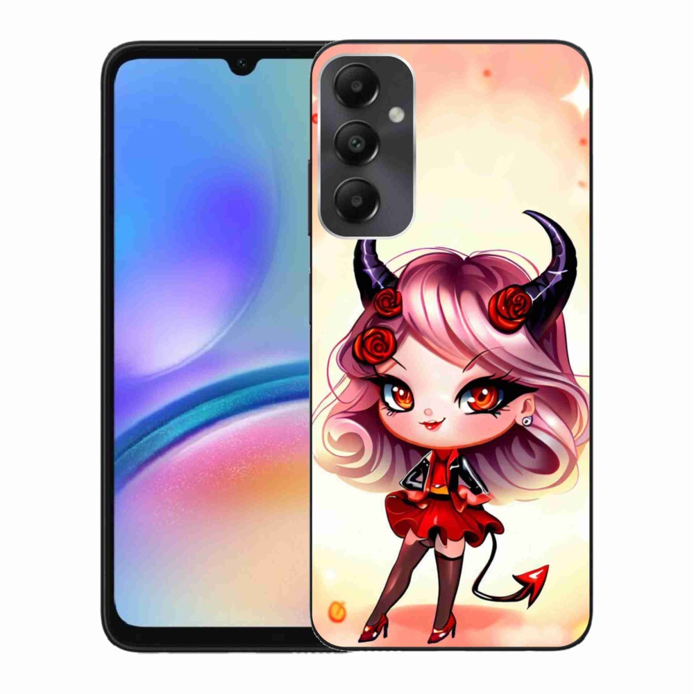 Gelový kryt mmCase na Samsung Galaxy A05s - kreslená čertice