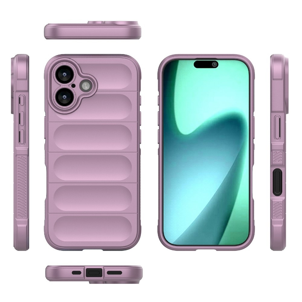 Rugg odolný gelový obal na iPhone 17 - světlefialový