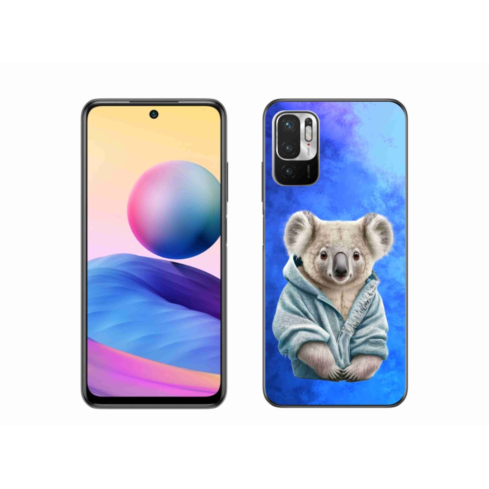 Gelový kryt mmCase na Xiaomi Redmi Note 10 5G - koala ve svetru