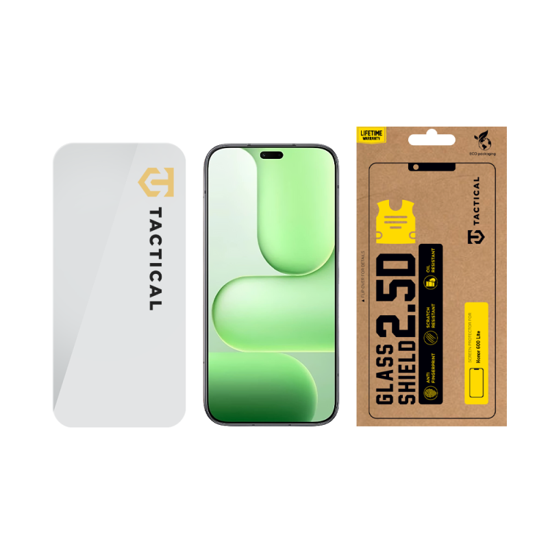 Tactical Glass Shield 2.5D sklo pro Honor 600 Lite Clear