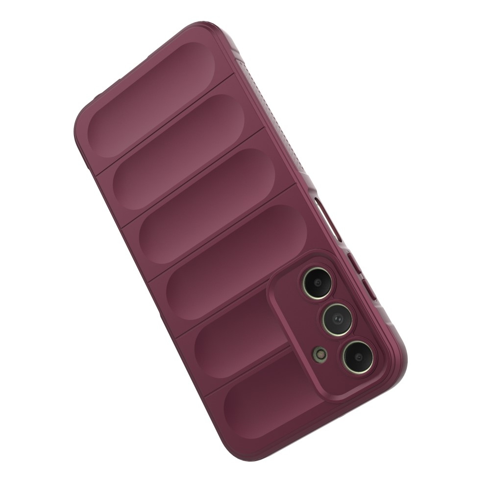 Rugg odolný gelový obal na Samsung Galaxy A25 5G - vínový