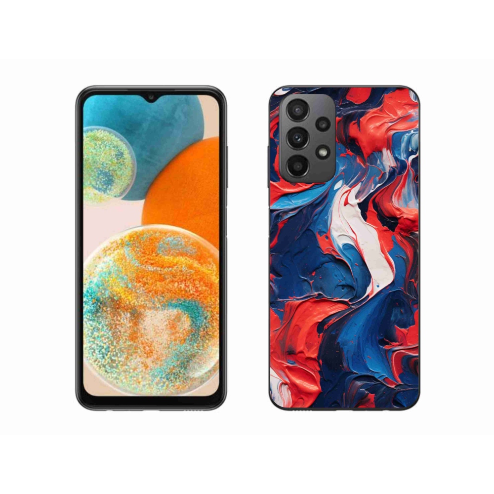 Gelový kryt mmCase na Samsung Galaxy A23 4G/5G - abstraktní motiv 7