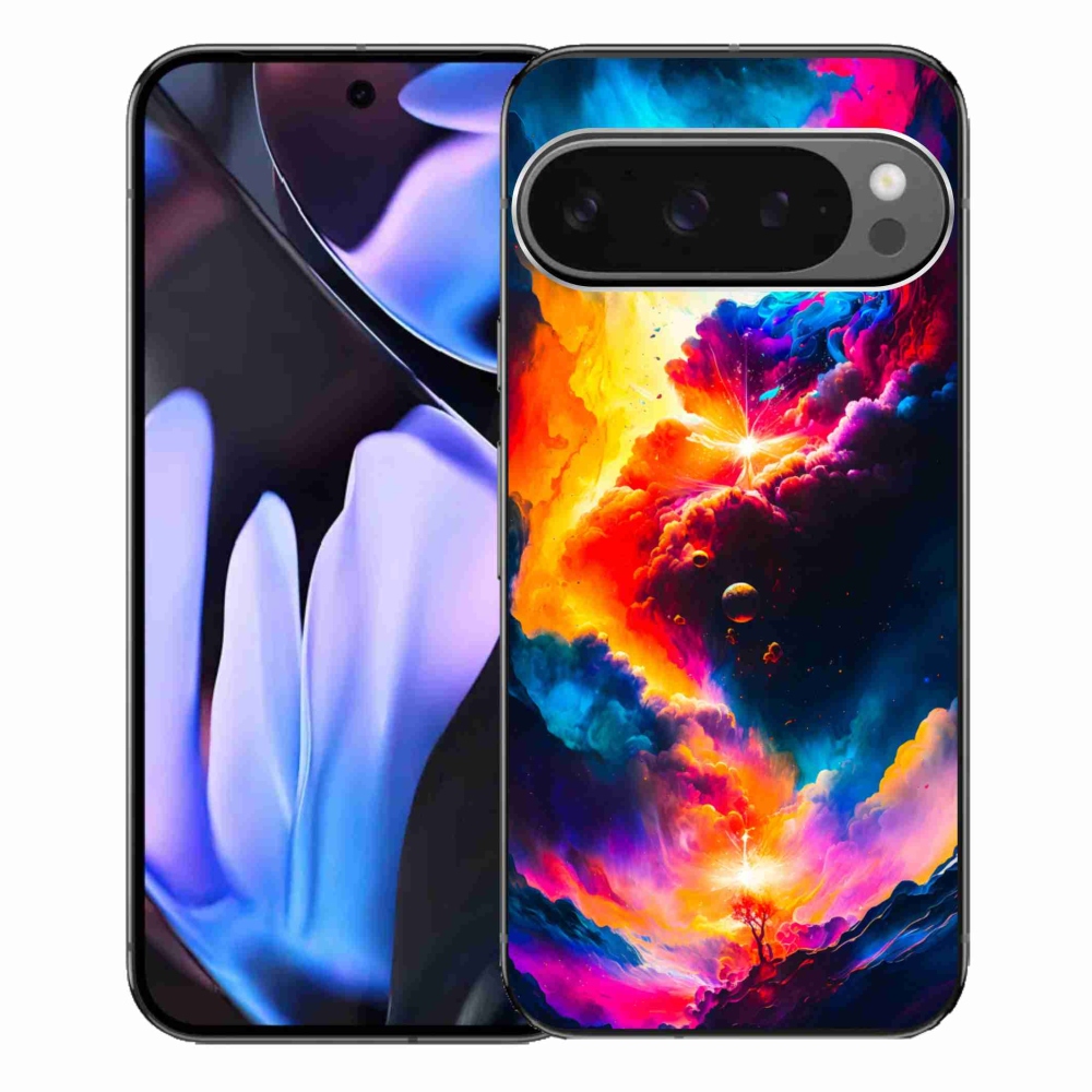 Gelový kryt mmCase na Google Pixel 9 Pro XL - abstraktní motiv
