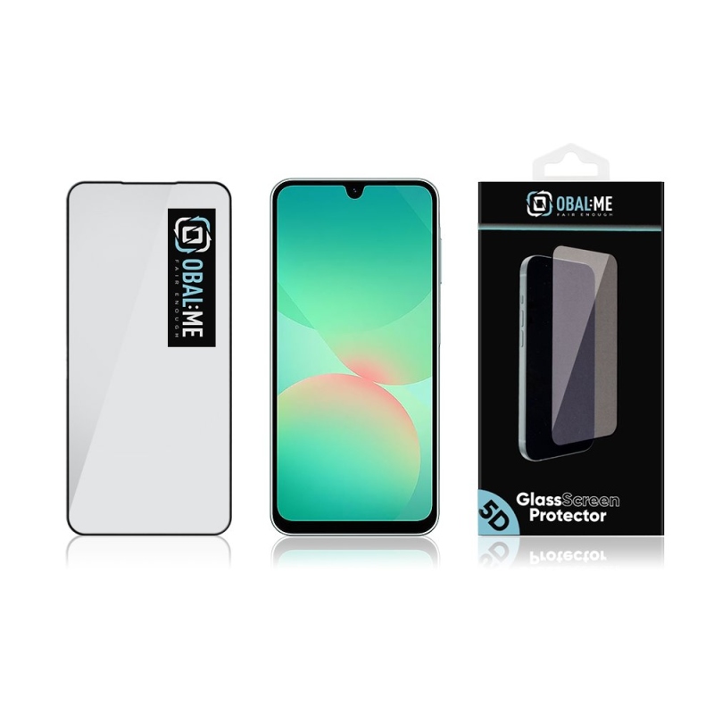 OBAL:ME 5D Tvrzené Sklo pro Samsung Galaxy A27 5G Black