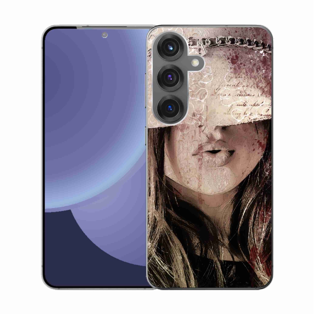 Gelový kryt mmCase na Samsung Galaxy S25 - dívka