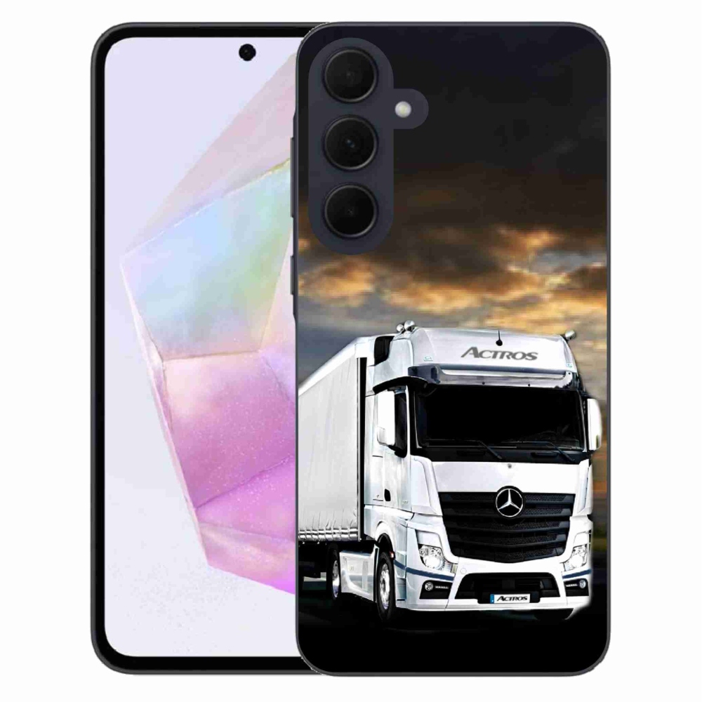 Gelový kryt mmCase na Samsung Galaxy A35 5G - kamion