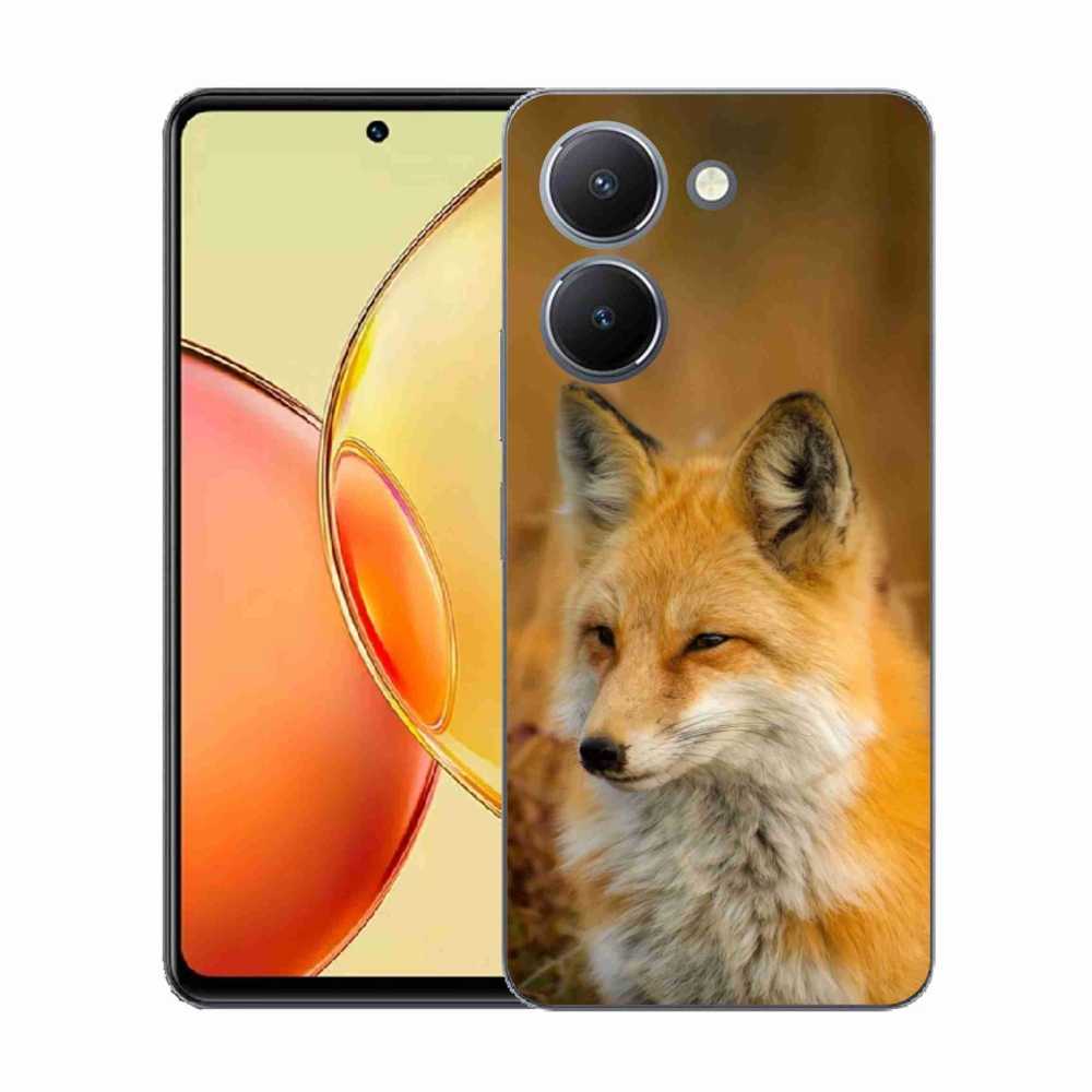 Gelový kryt mmCase na Vivo Y36 - liška