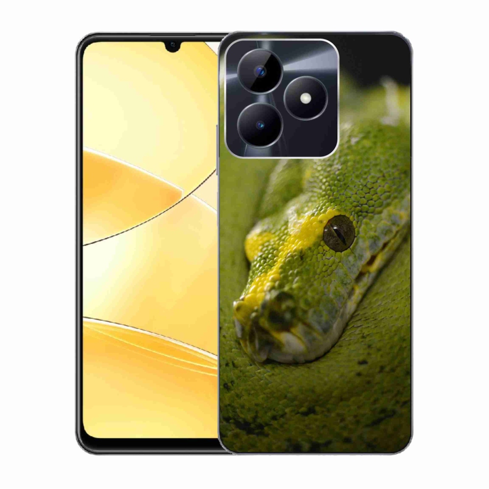 Gelový kryt mmCase na Realme C51/C53 - had 2