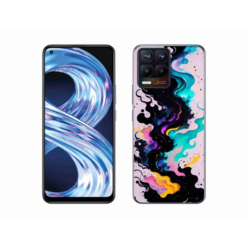 Gelový kryt mmCase na Realme 8 Pro - abstraktní motiv 4