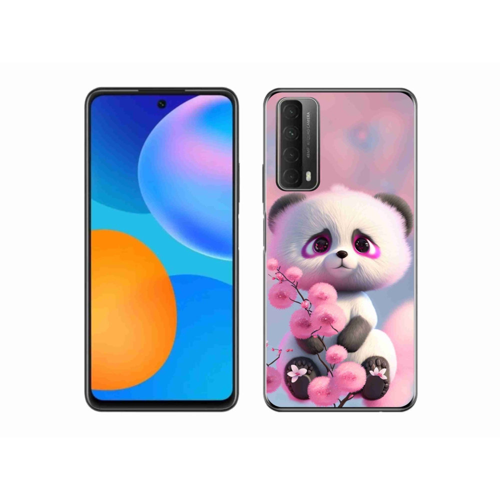 Gelový kryt mmCase na Huawei P Smart (2021) - roztomilá panda 1