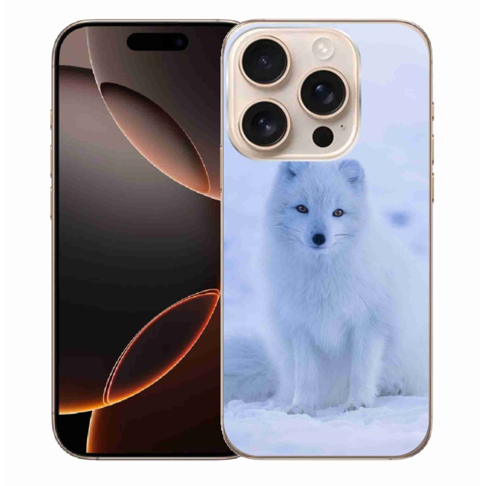 Gelový kryt mmCase na iPhone 16 Pro Max - polární liška