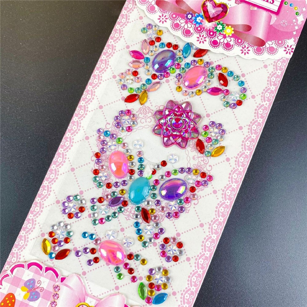 Decals samolepicí dekorativní nálepky s kamínky na telefon - vzor A